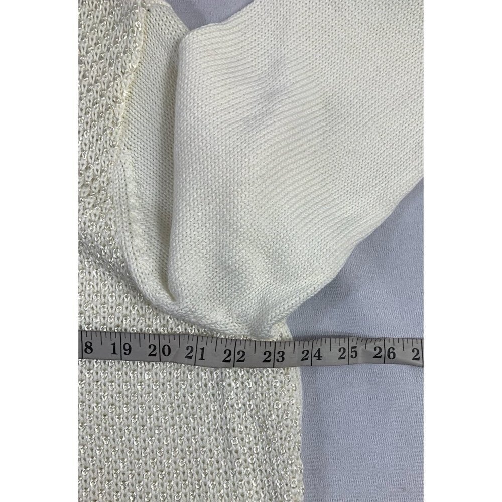 Allison Daley Women's Perfectly Pastel Cream Sweater - Picture 6 of 8